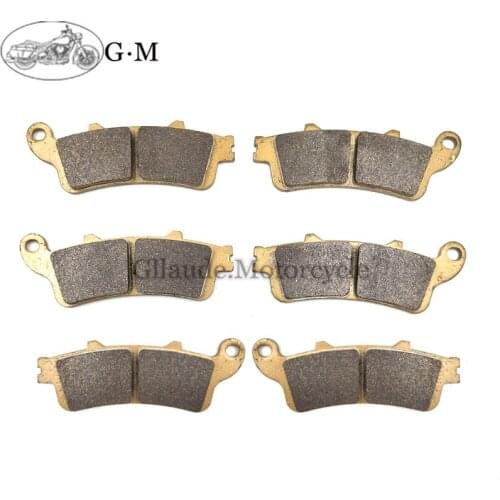 Motorcycle Front / Rear Brake Pads sets For Honda Pan European ST1100 ST 1100 A ABS 1996-2002 ST 1300 ST1300 A 2002-2007