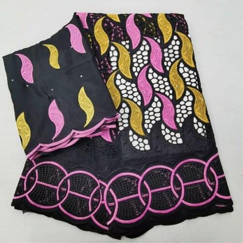 Pure cotton African Dry Lace Fabric 2020 High Quality Nigerian Embroidery Dubai Lace Swiss Voile Cotton Lace Fabrics H17-31