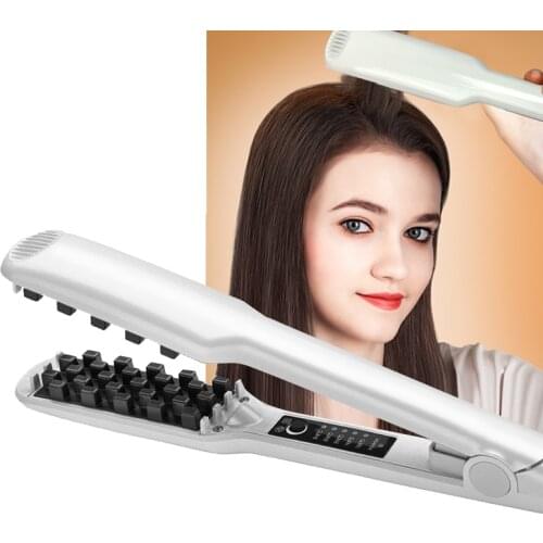 Professional Ceramic Fluffy Hair Curlers Corrugated Hair Crimping Iron Splint Do Not Hurt Hair Fluffy Artifact Styling Tool