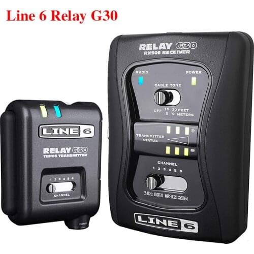Line 6 Relay G30 TBP06 & RXS06 Wireless Guitar System ,transmitter and receiver