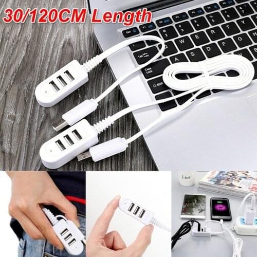 Usb Splitter New Micro USB Hub Multi-USB Port 3-port Hub USB High-speed Hub USB Splitter Suitable for PC Computer Accessories