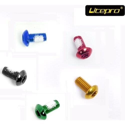 Litepro Bicycle Disc Brake Screw M5*10 Bike Colors MTB Mountain Road