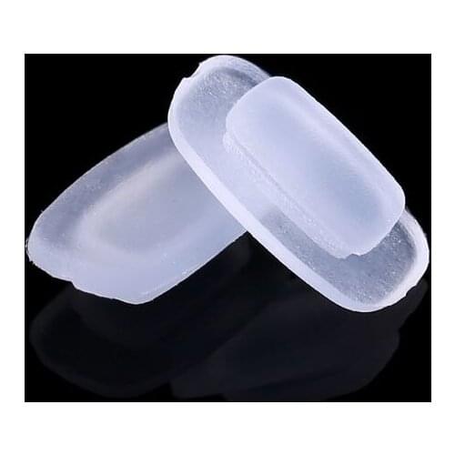 5 Pairs/Lot Inserted Square Silicone Airbag Soft Nose Pads On Glasses Slot Glasses Accessories Q1QA