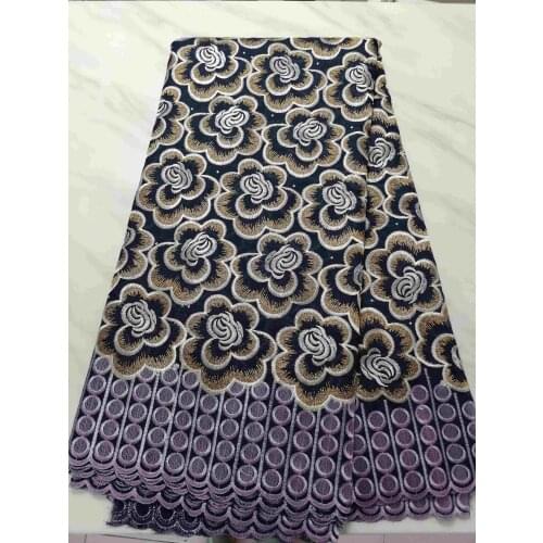 African Dry Cotton Lace Fabric 2021 High Quality Embroidered Lace Swiss Voile Lace Swiss Voile Lace In Switzerland PL11434