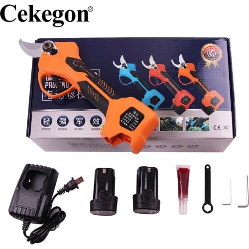 Cekegon electric pruning shears cordless pruning shears electric scissors for garden tools for pruning branches