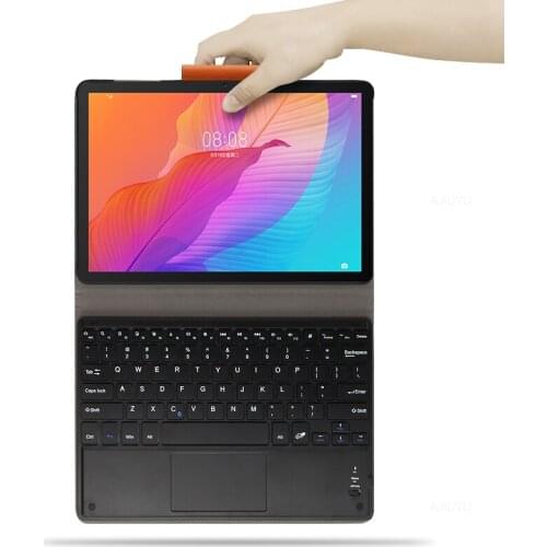 For Huawei MatePad T10S AGS3-L09 W09 T10 AGR-W09 L09 2020 Luxury Smart Case Magnetic Wireless Bluetooth TouchPad Keyboard Cover