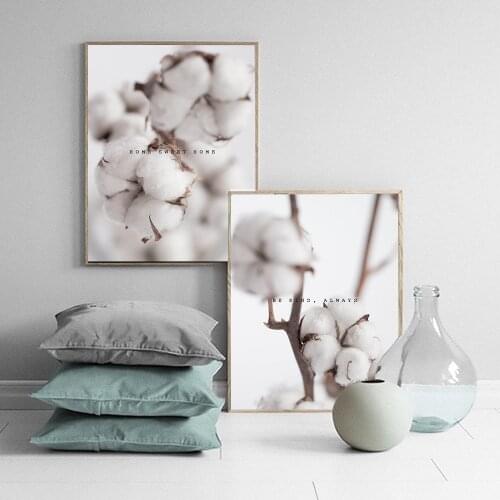 Cotton Canvas Painting Sweet Home Quotes Poster Wall Art Pictures For Living Room Bedroom Modern Aesthetic Cuadros Room Decor