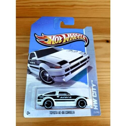 Hot Wheels cars 1/64 TOYOTA AE-86 COROLLA Collector Edition Metal Diecast Model Cars Kids Toys Gift