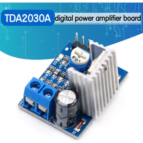 TDA2030 Module Power Supply TDA2030 Audio Amplifier Board Module TDA2030A 6-12V Single