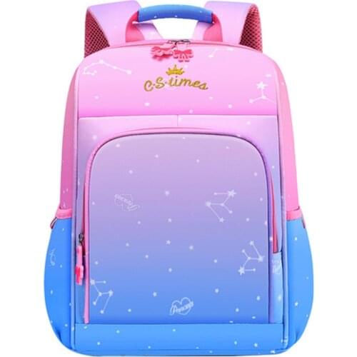 New Cute Printing Waterproof Princess Girls Backpacks Kids Boys School Book Bag for Primary Students School Backpack Mochilas