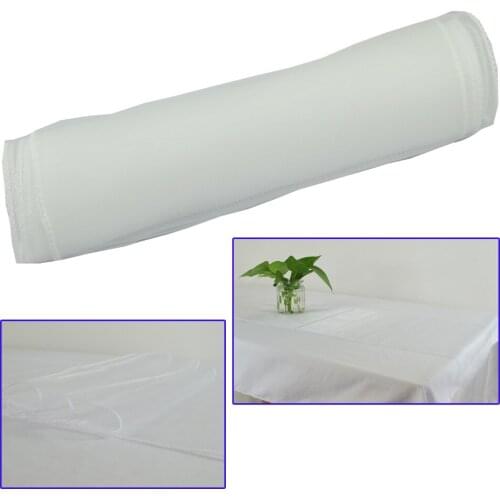 Organza Table Runner Party Banquet Table Decoration Bow Swag Sheer Gauze Crystal Tulle Plum For Wedding Birthday Christmas Party