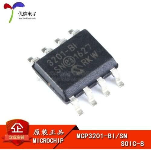 Genuine original patch MCP3201-BI / SN SOIC-8 analog to digital converter / chip