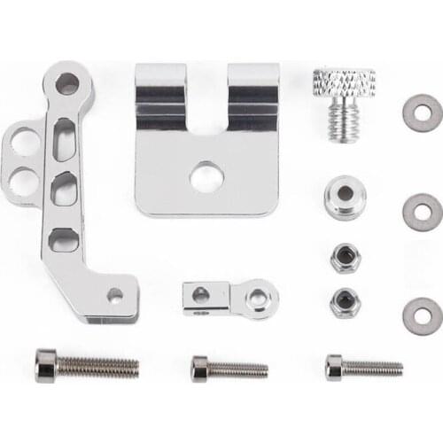 RC FPV Monitor Mount Holder Display Mounting Bracket for DJI JR Futaba Flysky FS-I6 JR Radiolink At9 Transmitter Metal,Silver