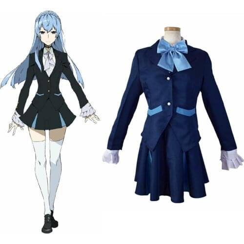 Unisex Anime Cos Kiznaiver Sonozaki Noriko Cosplay Costumes Daily Uniform Dress
