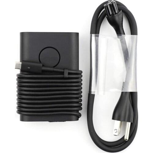 Huiyuan 65W USB C AC Charger Fit Fit for Dell Latitude 5175 5179 5280 5285 5289 5290 Type C Laptop Power Supply Adapter Cord