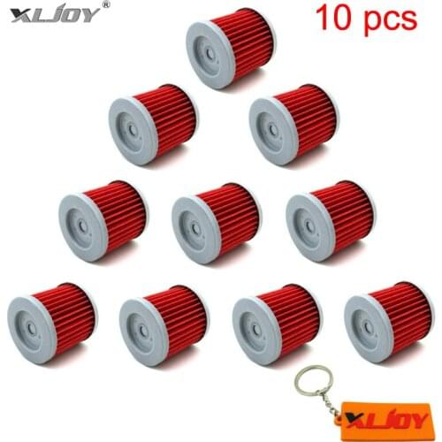 10x Oil Filter For SUZUKI DRZ400 DRZ400E DRZ400S DRZ400SM LTZ400 LTR450 KAWASAKI KLX400SR ARCTIC CAT DVX400 ATV Dirt Motor Bike