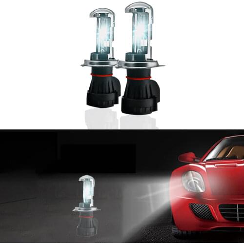 2PCS Auto Led Lamp H4 9003 HB2 Xenon Kit 12V Car Headlights Bulbs 55W HID Lamps 6000K 4000LM Lights Hid Light for Car Day Light