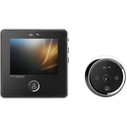 3.0 Inch 120 Degree Peephole Camera IR Night Vision Peephole Viewer Doorbell Security Door Viewers
