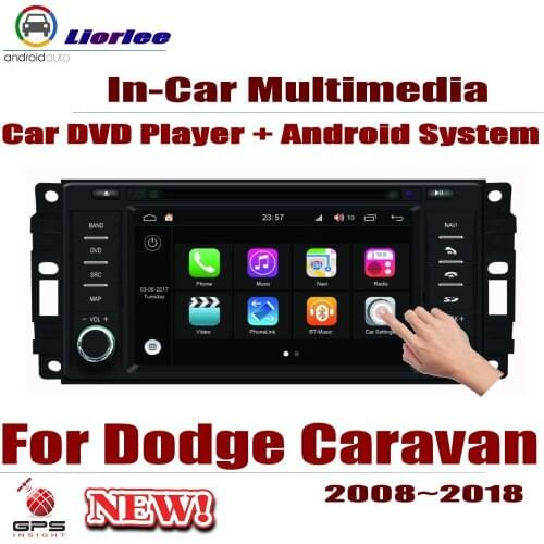 For Dodge Caravan 2008 present Car Android DVD GPS Player Navigation System HD Screen Radio Stereo Integrated Multimedia