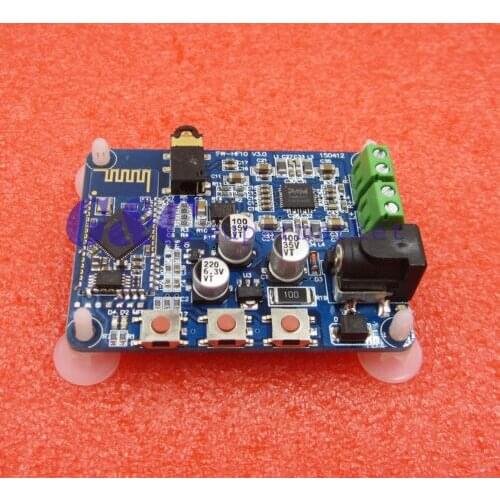 Bluetooth 4.0 PAM8610 Audio Receiver Digital Stereo Amplifier 12V DC 10W+10W diy electronics