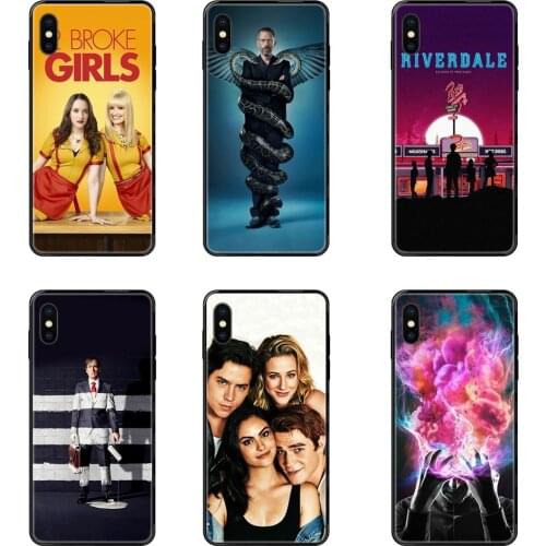 For Redmi 3S 4X 4A 5 5A 6 6A 7 7A 8 8A 8T 9 9A K20 K30 S2 Y2 Pro Plus Ultra TV Series Hot TV Show Black Soft Painted Cover