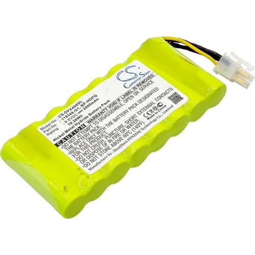 CS 2000mAh / 19.20Wh battery for Dranetz HDPQ-Guide, HDPQ-Visa, HDPQ-Xplorer, HDPQ-Xplorer400 118348-G1, BP-HDPQ