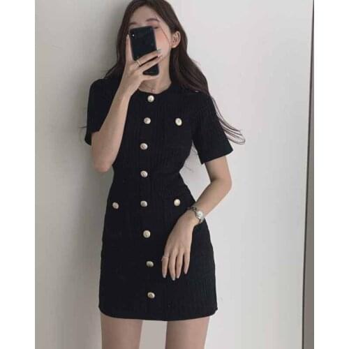 DERMSPE Fashionable Knitted Dresses