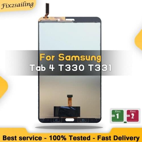 For Samsung Galaxy Tab 4 SM-T330 T330 T331 SM-T331 LCD Display With Touch Screen Digitizer Assembly Panel Replacement Parts