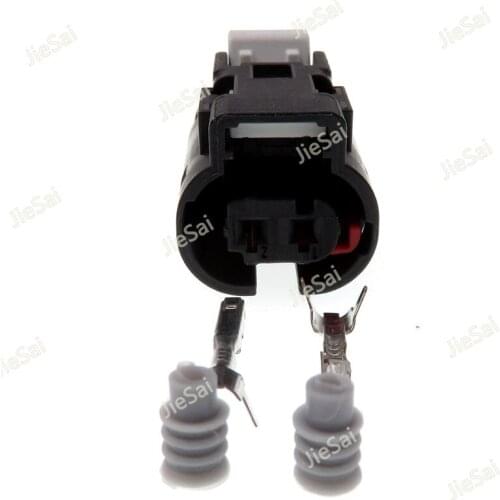 Female 2 Pin Auto Solenoid Valve Plug For Chevrolet Cruze Waterproof Connector