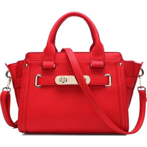 JIAMEN Red Women's Bags