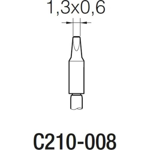 JBC C210008 cartridges Soldering tip for T210 Soldering handle