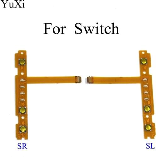 YuXi L/R SL SR Button Key Flex Cable Replacement Parts For Nintendo Switch Joy-Con