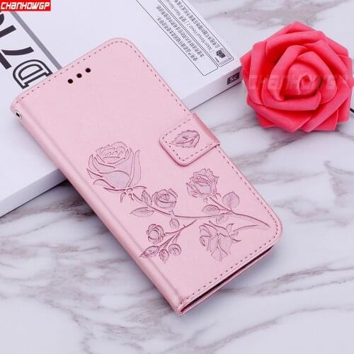 3D Rose Leather Case For Huawei Y5 Prime 2018 DRA-L02 DRA-L22 DRA-LX2 Y5 Lite Cover Cases For Huawei Y5 2019 AMN LX1 LX2 LX3 LX9
