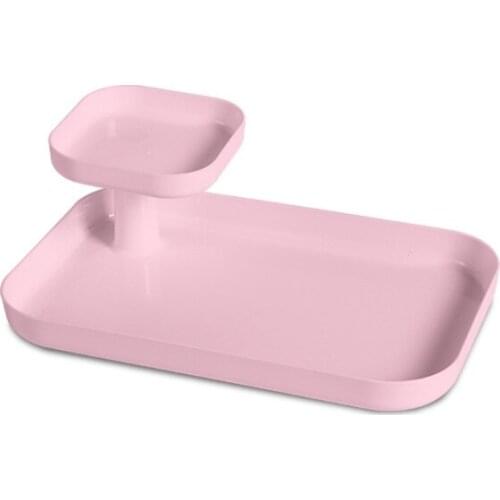 Creative Desktop Organzier Container Tray Makeups Holder Tray for Home Office