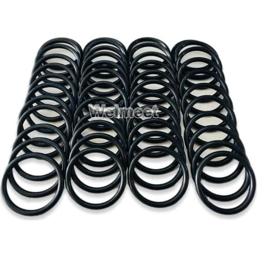 10pcs Wire Diameter 1.8mm ID1.8-60mm Oil Resistant NBR Nitrile Sealing Ring Butadiene Rubber O-Ring Seal Gasket