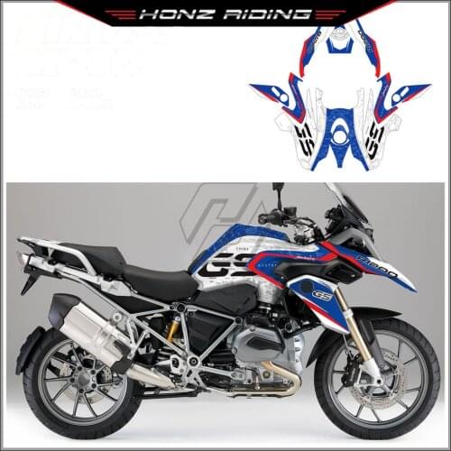 For BMW R1200GS R1200 GS LC 2014-2018 Motorcycle Graphics Decals Kit