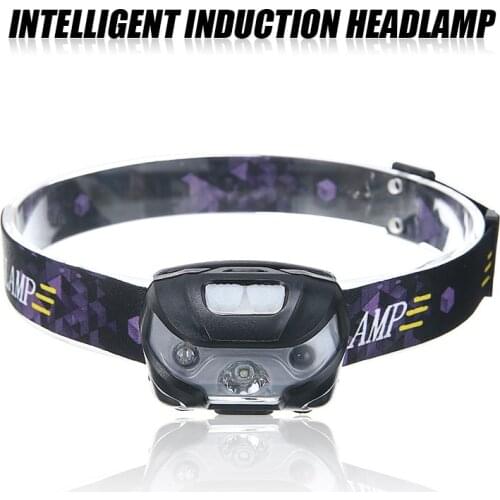 LED Headlamp Waterproof Fishing Headlight USB Rechargeable Head Lamp Super Bright Flashlight Torch Portable For Outdoor Camping