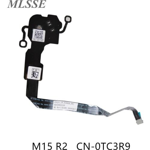 New Original For DELL Alienware M15 R2 Power Switch Board Boot Board With Cable TC3R9 0TC3R9 CN-0TC3R9 Fast ship