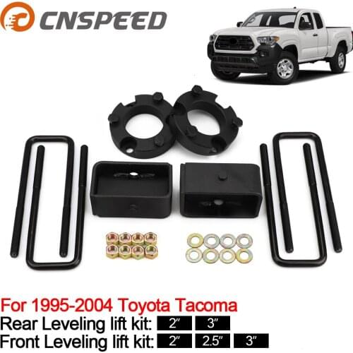 Fits 6 lug only Front and Rear Leveling lift kit For 1995-2004 Toyota Tacoma