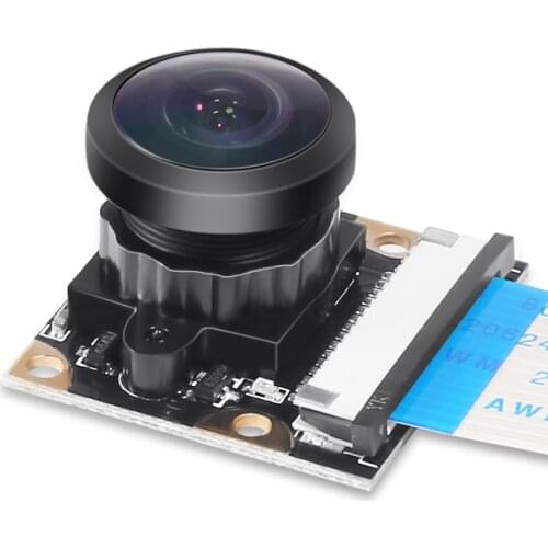 Raspberry Pi 4 Camera Night Version with 160 Degree Wide Angle 5M Pixel 1080P Camera Module for Raspberry Pi 3