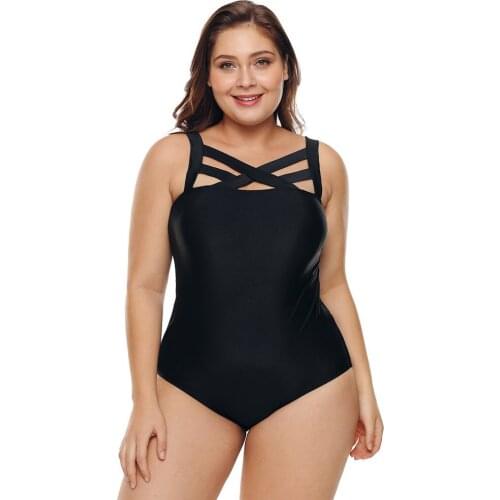 Plus Size 4xl Swimming Suit for Women Sexy One Piece Swim Suits One Piece Jumper Sexy One Piece Swim Suits Polyester