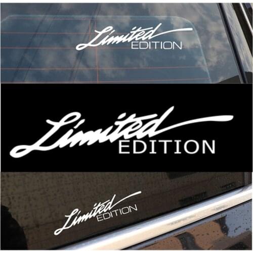 Car Styling Sticker LIMITED EDITION Creative Vinyl for Ford focus 2 3 mk3 mk1 fiesta mk7 ranger Suzuki Swift Jimmy Grand Vitara