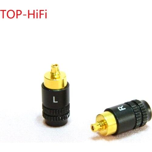 TOP-HiFi Headphone Upgrade Custom Repair MMCX Pin For IER-M7 IER-M9 IER-Z1R Black & Silver DIY 3.5mm Cable