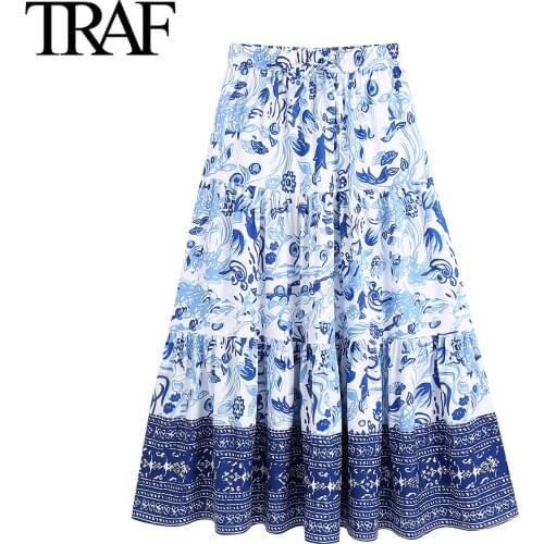 TRAF High Waist Skirts For Women