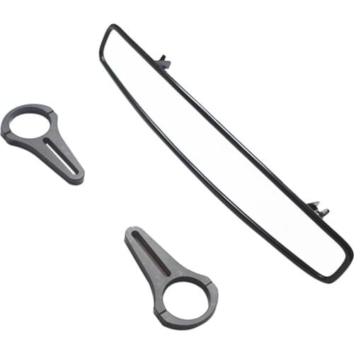 Universal UTV 15'' Rear View Race Mirror Clamp For All 1.75 '' Roll Bars