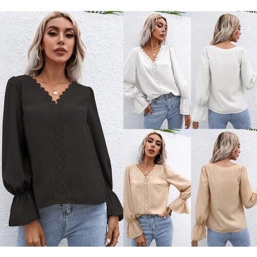 WOOOLAN.Y Womens White Shirts