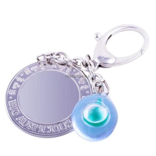 Feng Shui Water Crystal and Empowerment Mirror Talisman Amulet W1128