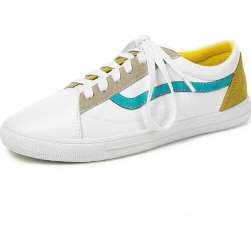 Womens white shoe 2019 spring the new with single shoes 29-46