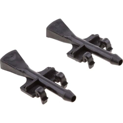 1 Pair Car Auto Windshield Washer Wiper Water Spray Nozzle For OPEL MERIVA-A Self-lubricity Good wear resistance