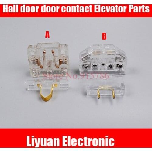 1 pair Elevator door lock Elevator door lock switch Hall door landing door pay contact Elevator Parts